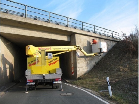 Hauptprüfung des Unterführungsbauwerkes BW 360a