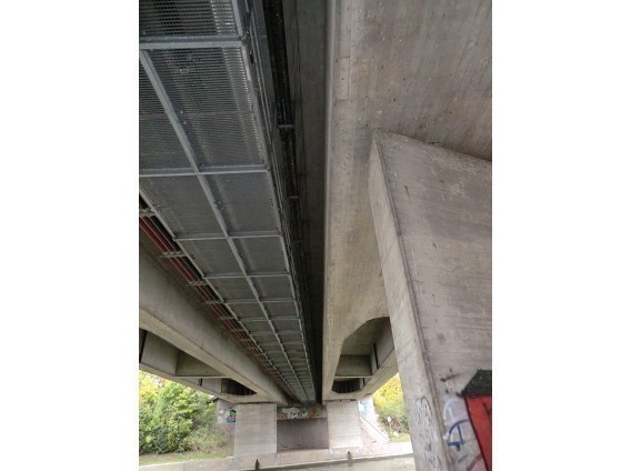 Spannbetonbrücke Hügelstraße