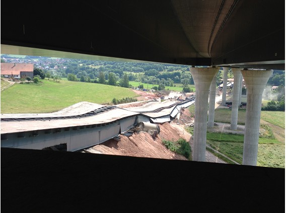 1. Hauptprüfung Unterbau Sinntalbrücke