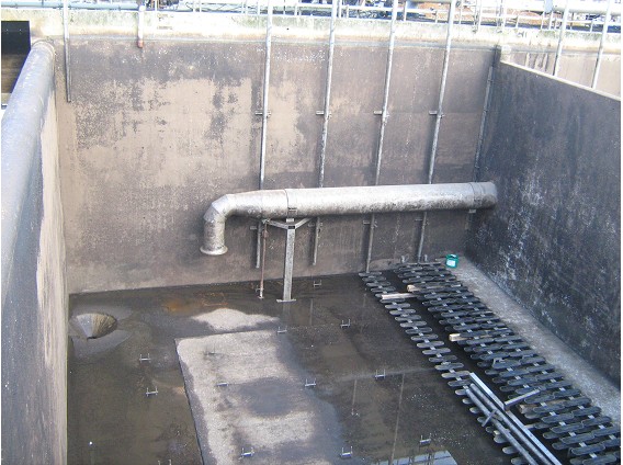 Belebungsbecken 5, Klärwerk 1