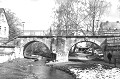 Ersatzneubau Fußgängerbrücke über historischen Sandsteinbögen